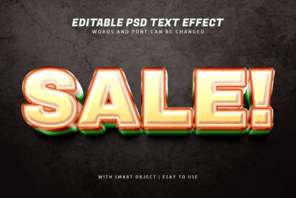 3D Style Text Effect Editable: A Powerful Tool for Creative Designers