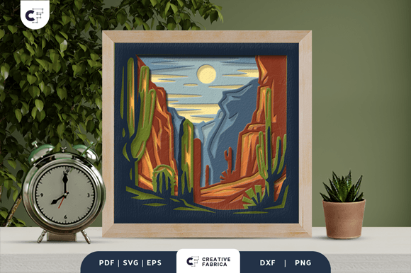 Beautiful Canyon Landscape 3D SVG: A Strategic Tool for Creative Expression and Practical Application