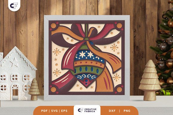 Christmas Hanging Baubles 3D Paper Cut SVG: A Unique Crafting Resource