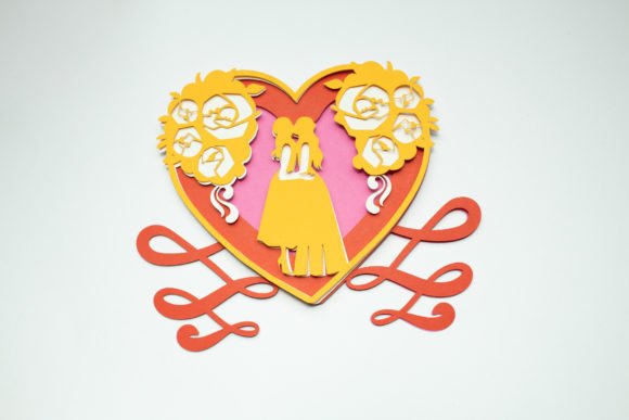 Layered Design - Bride and Bride: A Creative Guide for Craft Enthusiasts