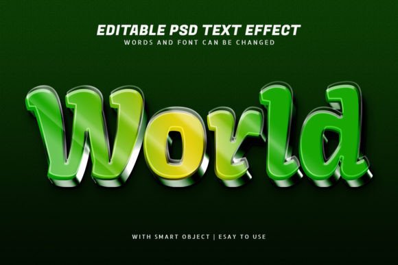 World 3d Text Effect Editable: A Versatile Tool for Creative Professionals